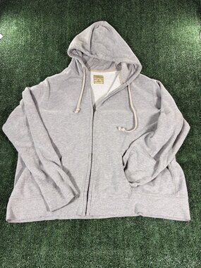 Sonoma Life Style Full Zip Hoodie Men's XXL Heather Gray